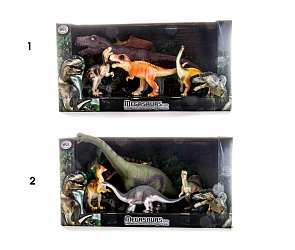 Игровой набор из 6 фигурок динозавров (HGL, SV10557)